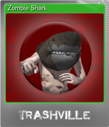 Series 1 - Card 1 of 5 - Zombie Shark