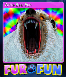 Series 1 - Card 5 of 7 - White Bear Fun