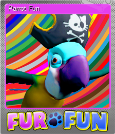 Series 1 - Card 1 of 7 - Parrot Fun