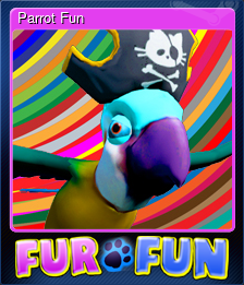 Series 1 - Card 1 of 7 - Parrot Fun