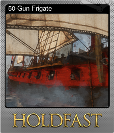 Series 1 - Card 11 of 11 - 50-Gun Frigate