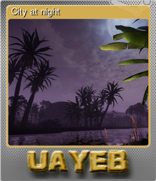 Series 1 - Card 3 of 8 - City at night