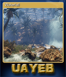 Series 1 - Card 5 of 8 - Waterfall