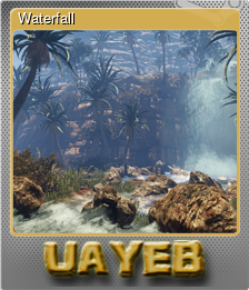 Series 1 - Card 5 of 8 - Waterfall
