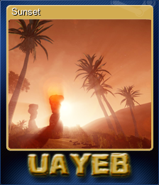 Series 1 - Card 8 of 8 - Sunset