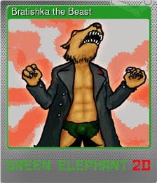 Series 1 - Card 1 of 6 - Bratishka the Beast