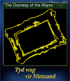 Series 1 - Card 3 of 5 - The Doorway of the Abyss