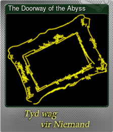 Series 1 - Card 3 of 5 - The Doorway of the Abyss
