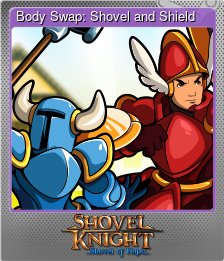Series 1 - Card 2 of 6 - Body Swap: Shovel and Shield