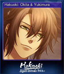 Series 1 - Card 1 of 6 - Hakuoki: Okita & Yukimura