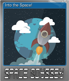 Series 1 - Card 4 of 8 - Into the Space!