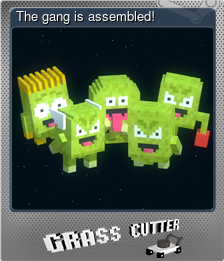 Series 1 - Card 6 of 7 - The gang is assembled!