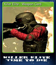 Series 1 - Card 3 of 5 - Killer Elite - Weapon Card