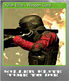 Series 1 - Card 3 of 5 - Killer Elite - Weapon Card