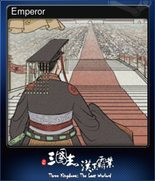 Series 1 - Card 7 of 8 - Emperor