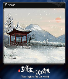 Series 1 - Card 2 of 8 - Snow