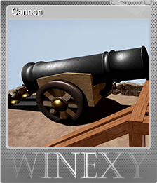Series 1 - Card 3 of 6 - Cannon