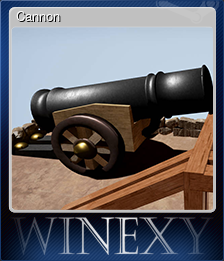 Series 1 - Card 3 of 6 - Cannon