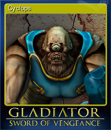 Series 1 - Card 2 of 8 - Cyclops