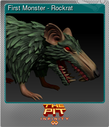 Series 1 - Card 3 of 6 - First Monster - Rockrat