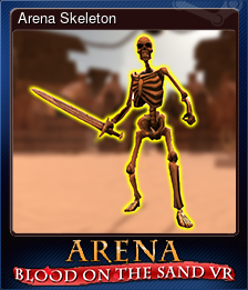 Series 1 - Card 1 of 5 - Arena Skeleton