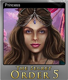 Series 1 - Card 4 of 5 - Princess