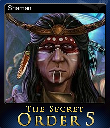 Series 1 - Card 5 of 5 - Shaman