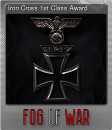 Series 1 - Card 5 of 6 - Iron Cross 1st Class Award