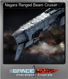 Series 1 - Card 4 of 12 - Nagara Ranged Beam Cruiser