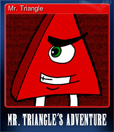 Series 1 - Card 1 of 10 - Mr. Triangle