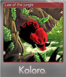 Series 1 - Card 3 of 5 - Law of the jungle