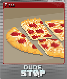 Series 1 - Card 4 of 7 - Pizza