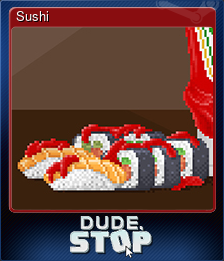 Series 1 - Card 2 of 7 - Sushi