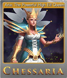 Series 1 - Card 3 of 11 - Aria: The Powerful High Elf Queen