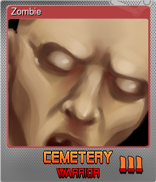 Series 1 - Card 4 of 5 - Zombie