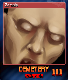 Series 1 - Card 4 of 5 - Zombie