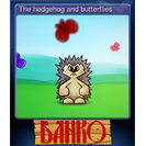 The hedgehog and butterflies