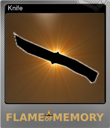 Series 1 - Card 4 of 5 - Knife