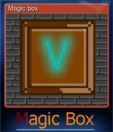 Series 1 - Card 4 of 5 - Magic box
