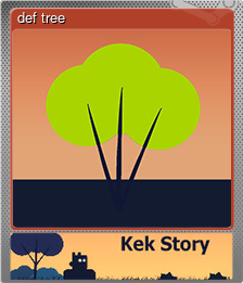 Series 1 - Card 5 of 5 - def tree
