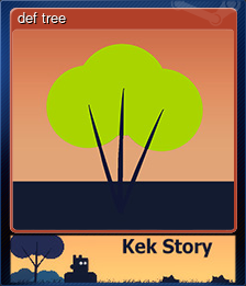 Series 1 - Card 5 of 5 - def tree