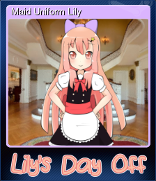Series 1 - Card 3 of 6 - Maid Uniform Lily