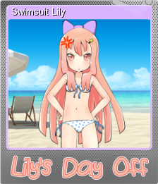 Series 1 - Card 4 of 6 - Swimsuit Lily