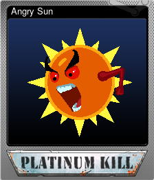 Series 1 - Card 4 of 6 - Angry Sun