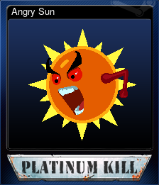 Series 1 - Card 4 of 6 - Angry Sun