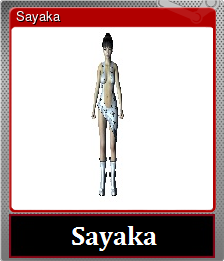 Series 1 - Card 3 of 5 - Sayaka