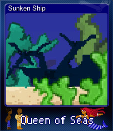 Series 1 - Card 5 of 5 - Sunken Ship