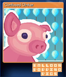 Series 1 - Card 4 of 6 - Confused Oinker