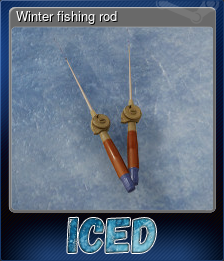 Series 1 - Card 3 of 5 - Winter fishing rod
