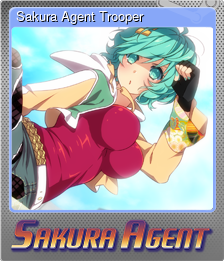 Series 1 - Card 4 of 5 - Sakura Agent Trooper